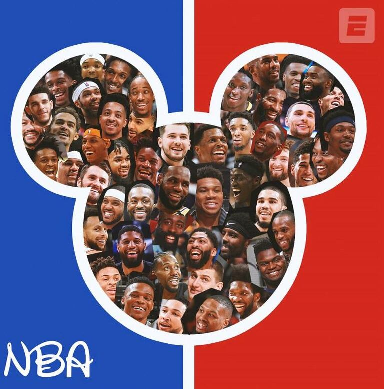 La NBA completará la temporada en Disney tras la suspensión por el coronavirus