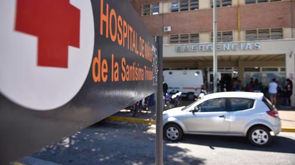 La nena está internada en terapia intensiva.