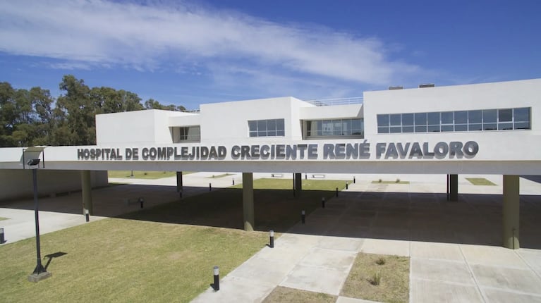La nena fue atendida en el Hospital René Favaloro de Santa Rosa.