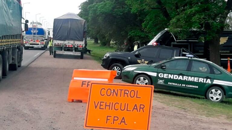 La nena fue encontrada en Sinsacate, en un control policial en la ruta.