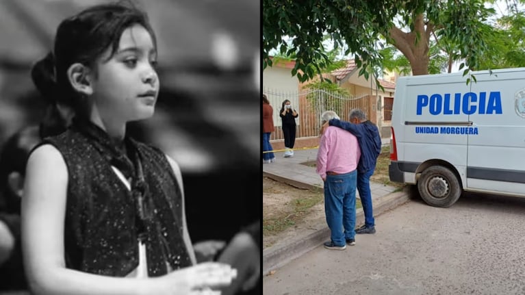 La nena fue hallada muerta en una cama.