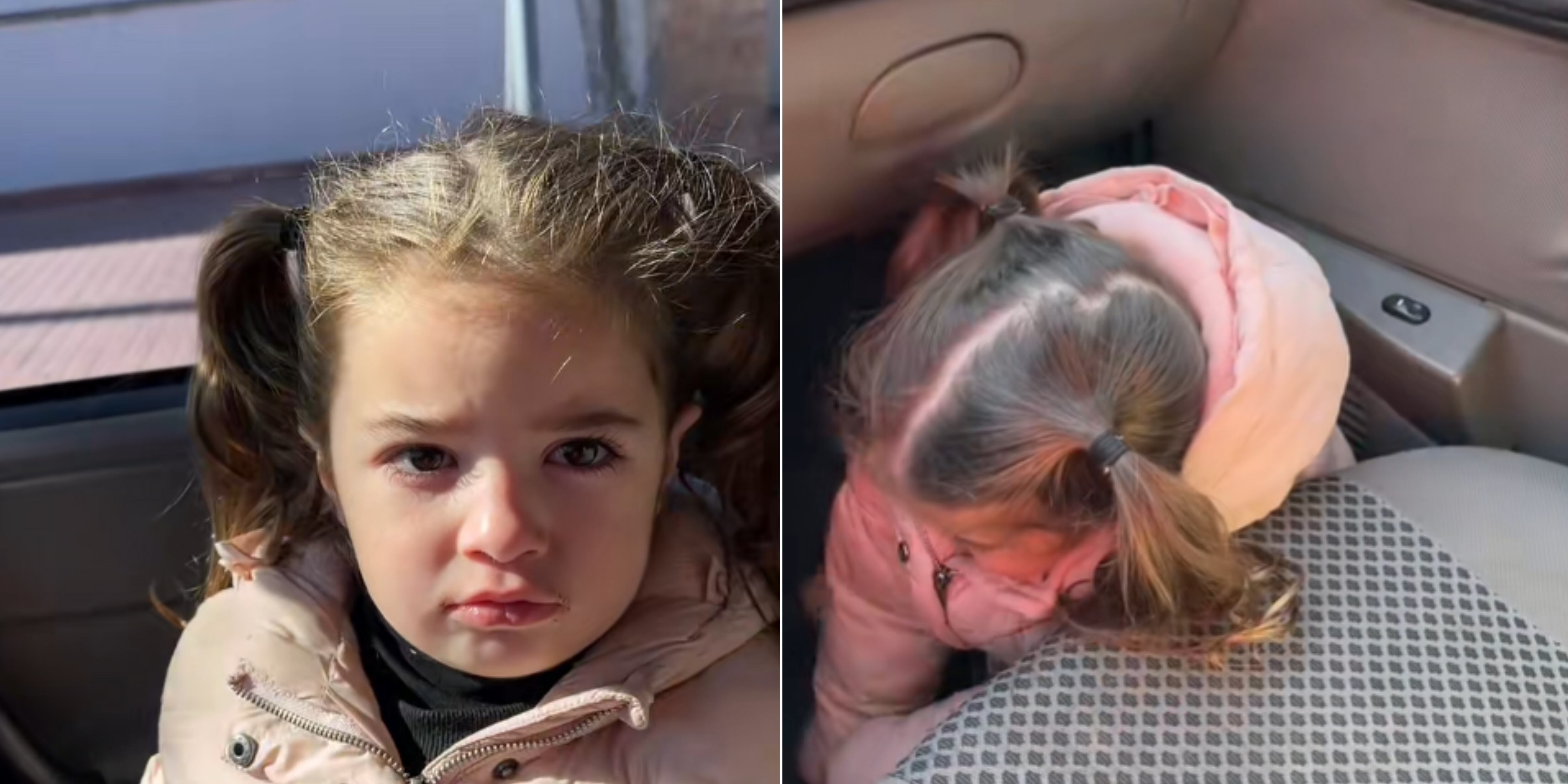 La nena se encaprichó porque quería que Belgrano fuera a su casa.