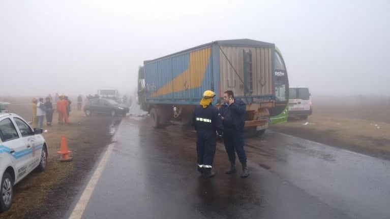 La niebla causó un accidente fatal 