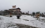 La nieve podría volver a caer en las Altas Cumbres.