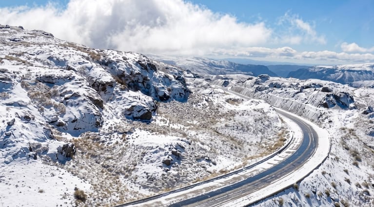 La nieve volvería a Córdoba con todo su esplendor.