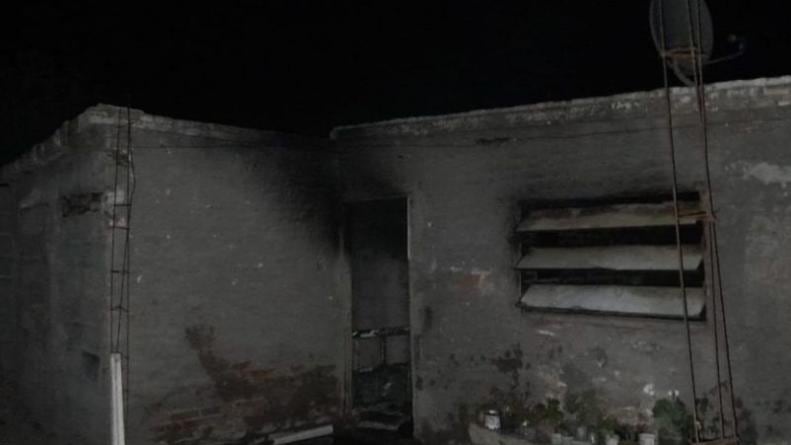 La niña dormía sola en la habitación que se incendió en Traslasierra.