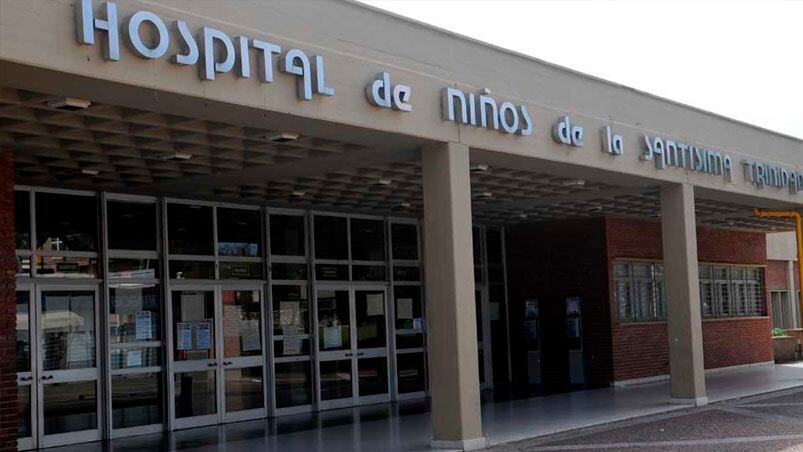 La niña falleció en el Hospital de Niños de la capital provincial.