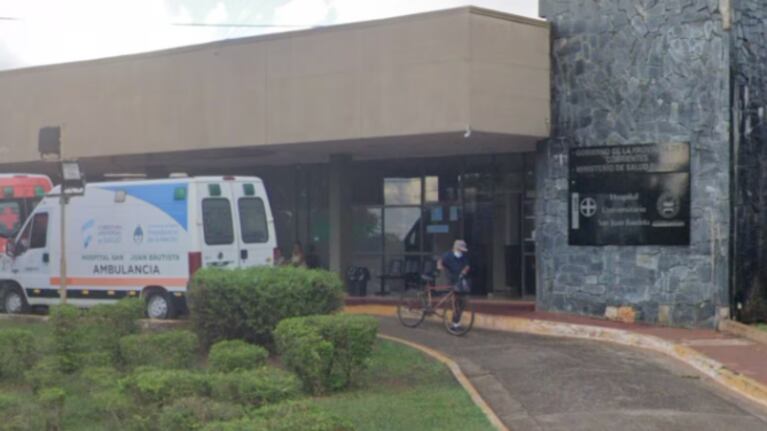 La niña fue atendida en un hospital de Corrientes.
