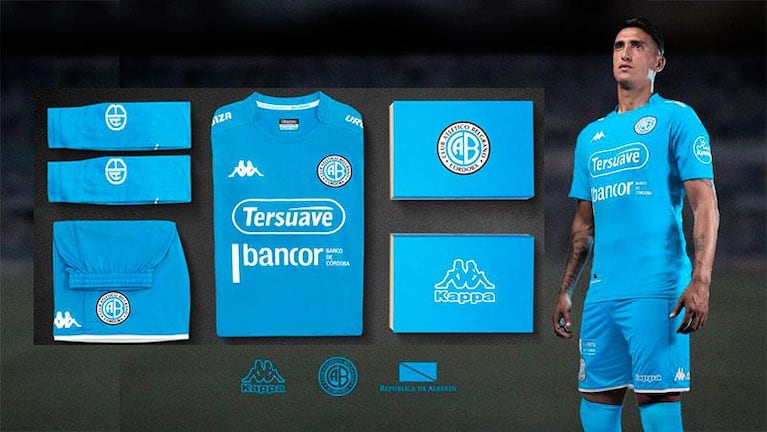 La nueva camiseta alternativa de Belgrano