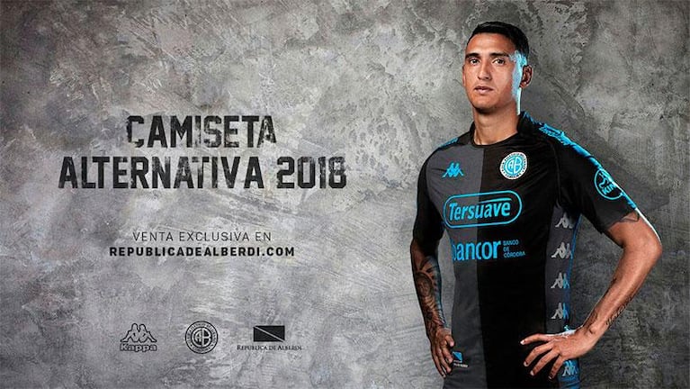 La nueva camiseta alternativa de Belgrano