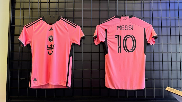 La nueva camiseta de Messi en Inter Miami.