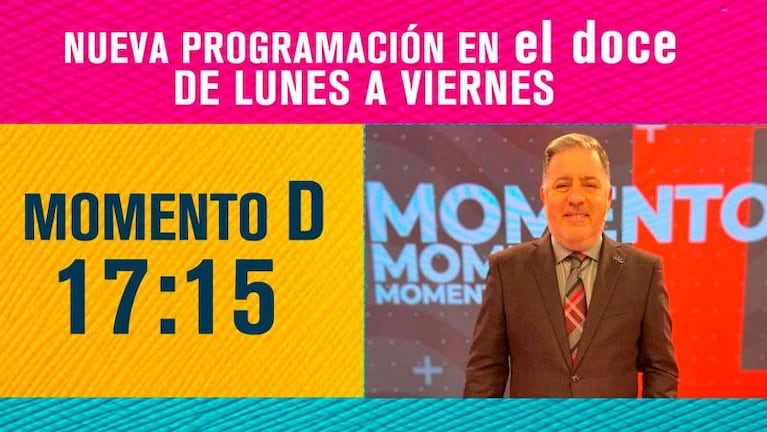 La nueva programación de las tardes de El Doce