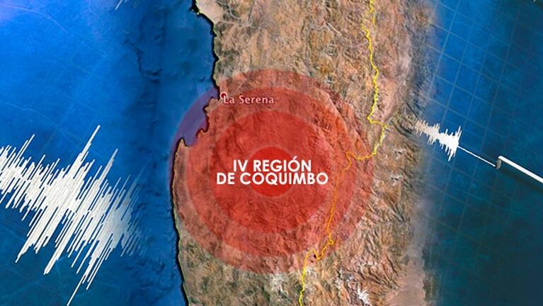 La nueva réplica del terremoto se produjo en la zona de Coquimbo. Foto: Biobio.