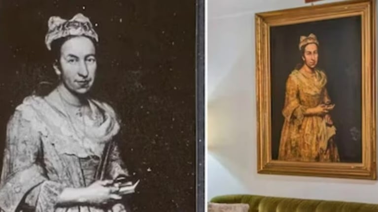 La obra apareció en el living de las hijas de un funcionario nazi.
