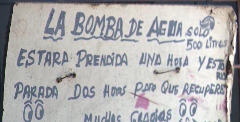 La odisea del agua en un pueblo del norte cordobés: un acueducto, la posible solución