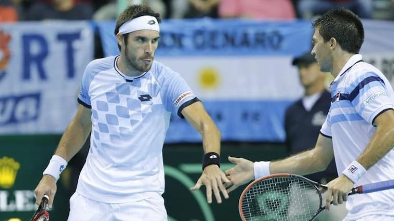 La pareja argentina logró un gran triunfo: Foto: TyC Sports.
