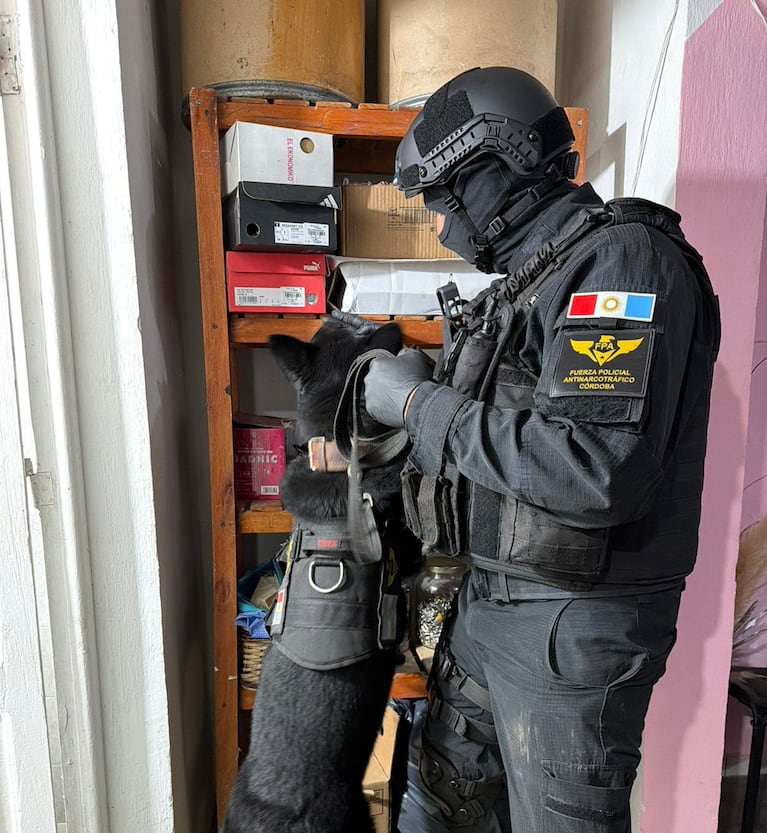 La pareja cayó en Estación Juárez Celman.