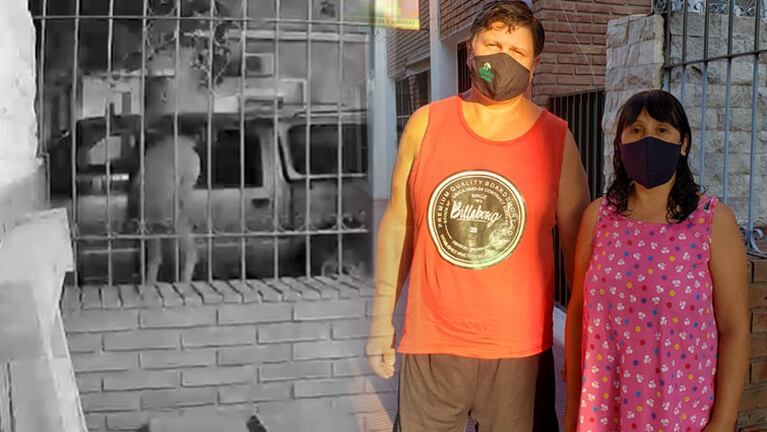 La pareja de turistas expresó su indignación tras el robo.