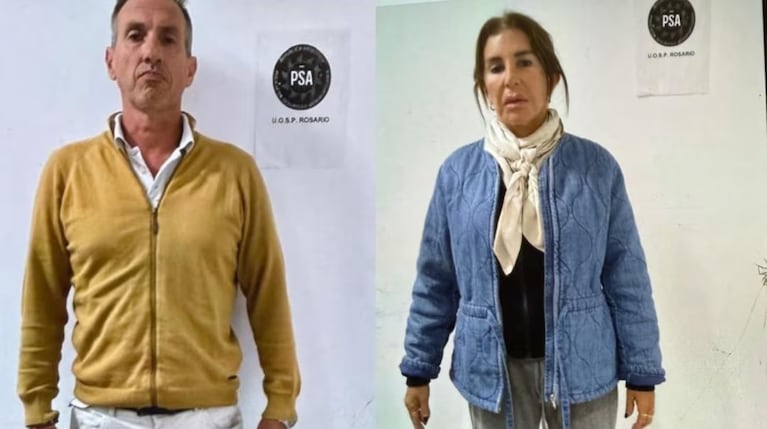 La pareja detenida por tener relaciones sexuales en un avión.