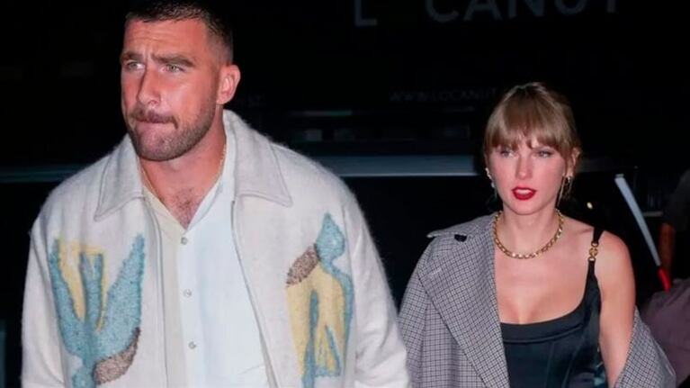 La pareja disfrutó de platos argentinos en el restaurante Elena.