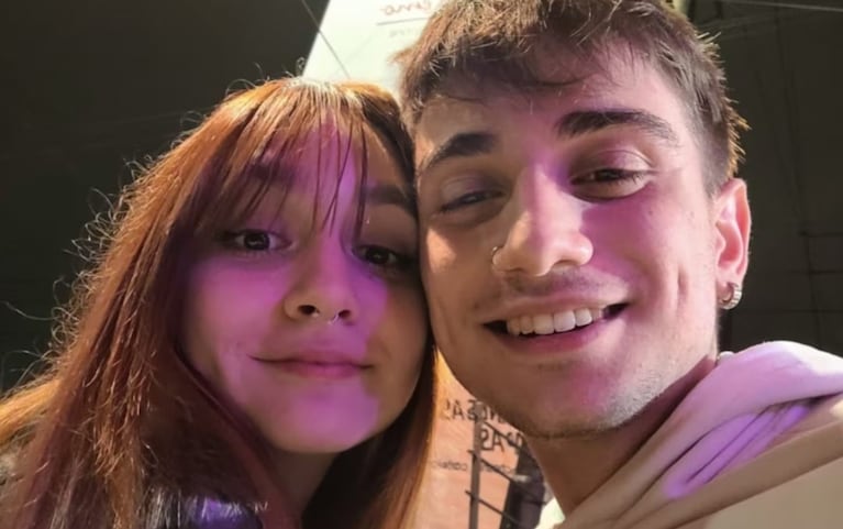La pareja en su primera cita.