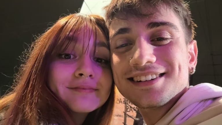 La pareja en su primera cita.