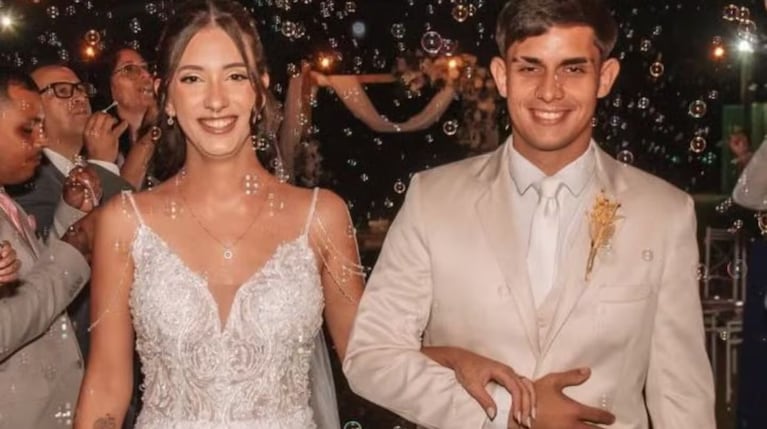 La pareja fallecida.