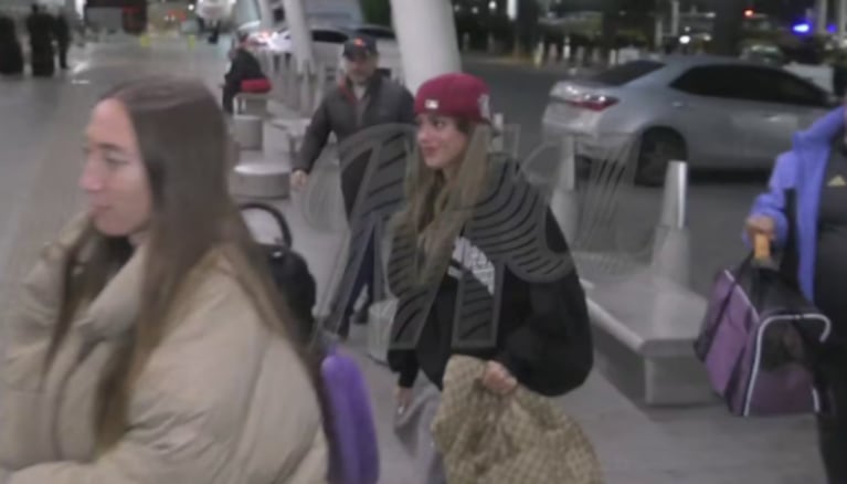 La pareja salió para Miami el jueves a la noche.
