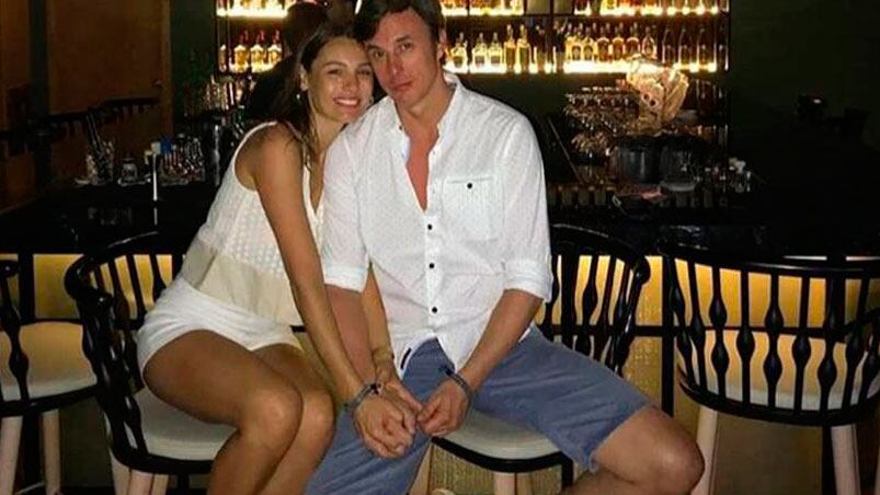 La pareja se conoció hace dos meses. 