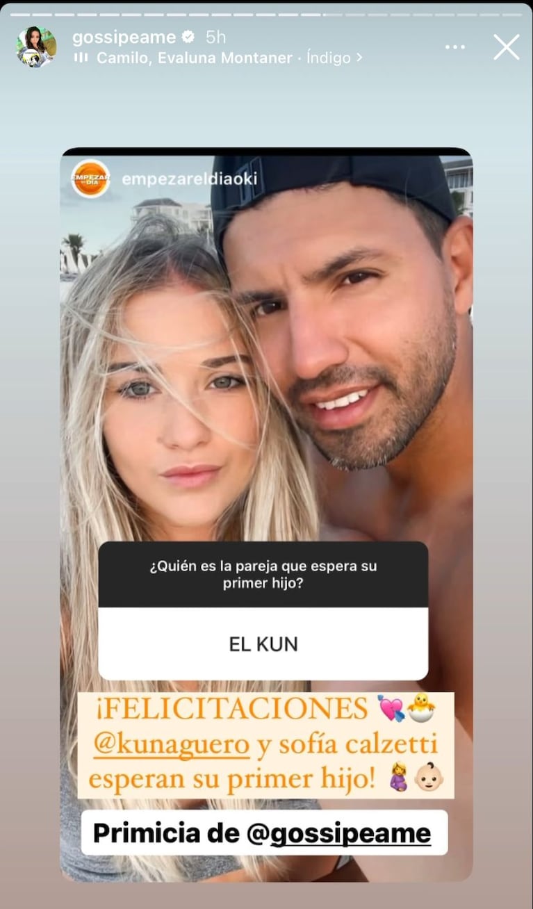 La pareja se reconcilió hace algunos meses.