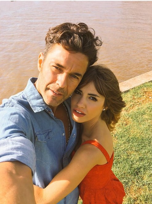 La pareja terminó junta en la novela y en la vida real.