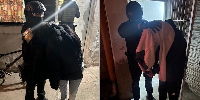 La pareja vendía droga en barrio Coronel Olmedo.