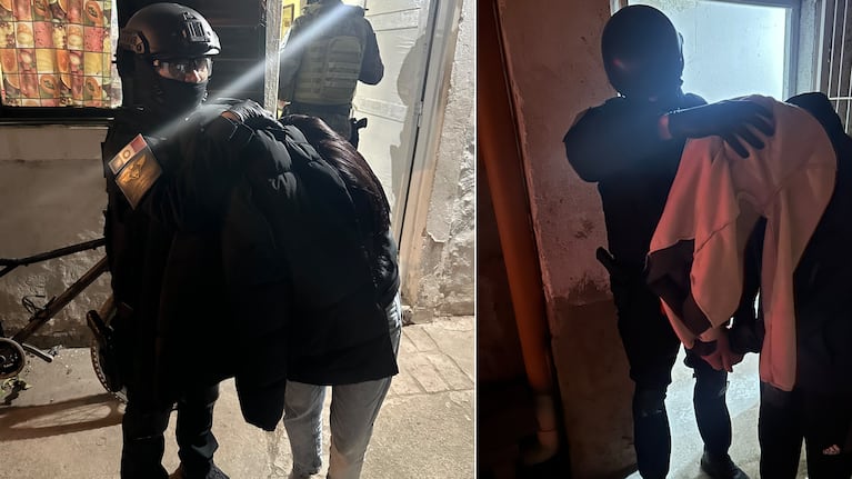 La pareja vendía droga en barrio Coronel Olmedo.