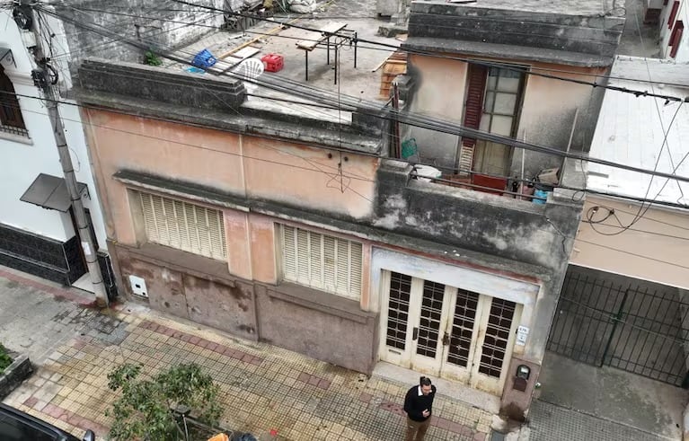 La pareja vivía en la planta alta de la casa de Barrelier. 