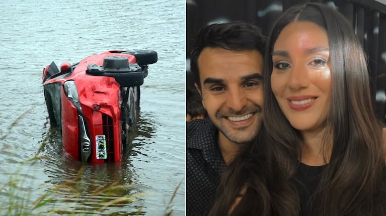 La pareja volvía de un casamiento y ambos terminaron en el río, pero ella no sobrevivió. (Foto: Ecos Diario)