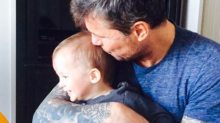 La pasión de los Tinelli por los tatuajes.