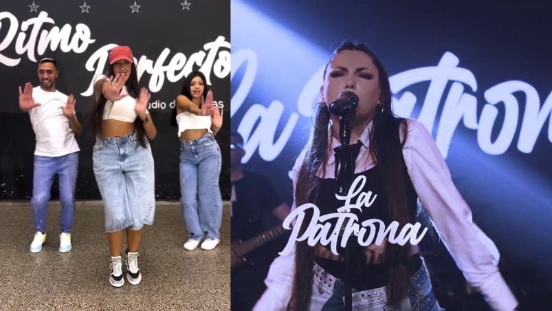 La Patrona compartió el trend de "Mala fama", su último lanzamiento.