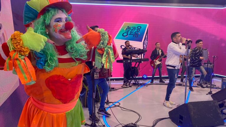La Payasa Chapita, con La Banda de Carlitos.