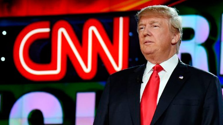 La pelea de Trump vs CNN se trasladó a las redes.