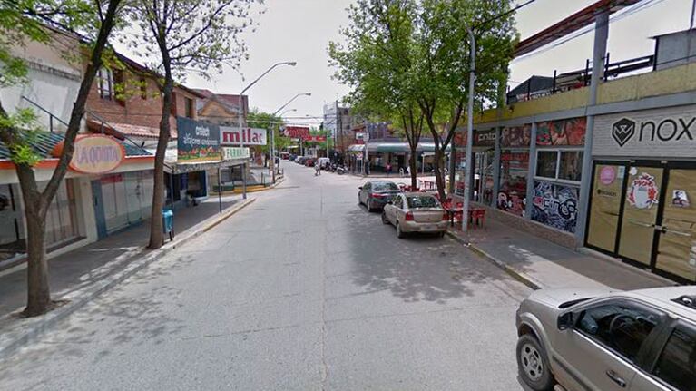 La pelea ocurrió en una esquina céntrica de la ciudad de Traslasierra.