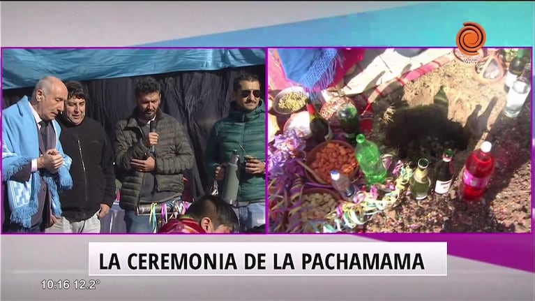 "La Peña del Show" celebra a la pachamama