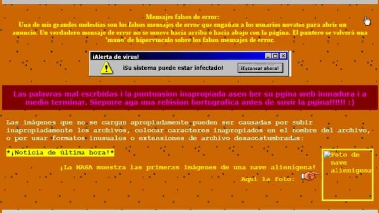 La peor página web del mundo: ¿para qué sirve?