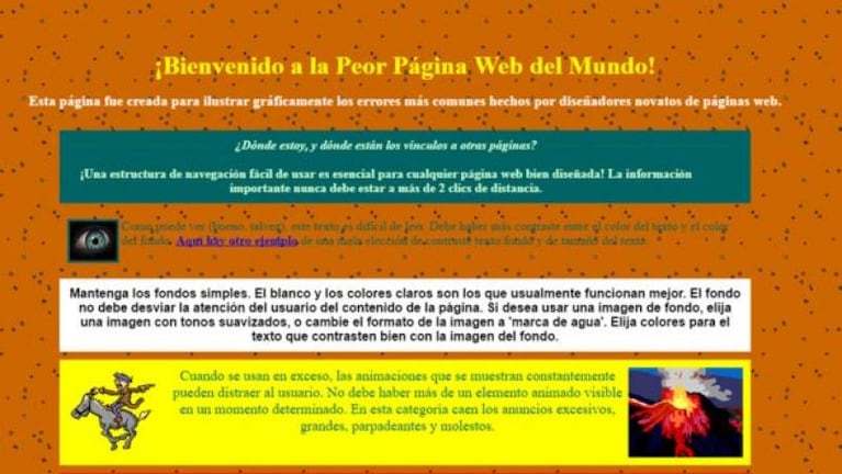 La peor página web del mundo: ¿para qué sirve?