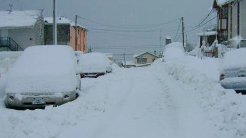 La peor tormenta de nieve de los últimos 20 años.