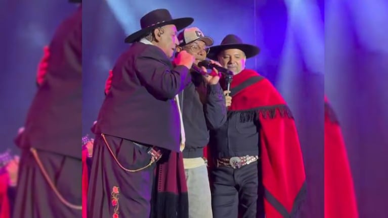La Pepa Brizuela cantó junto a El Chaqueño y Jorge Rojas.