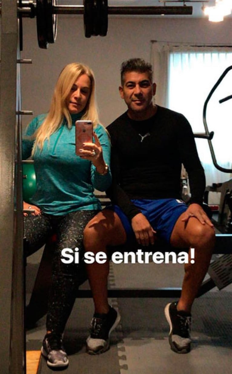 La Pepa Brizuela estrenó gimnasio nuevo