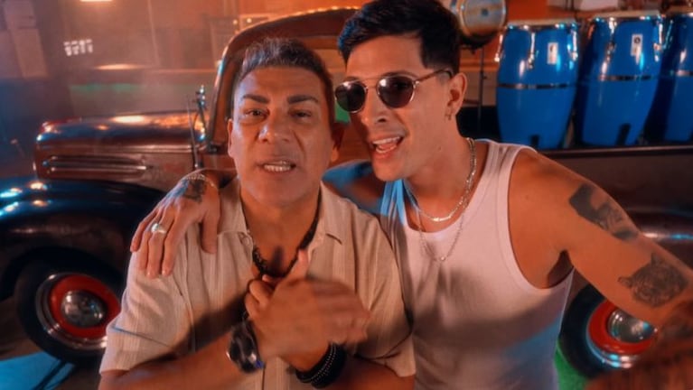 La Pepa Brizuela y Fer Olmedo juntos en "El tiempo".