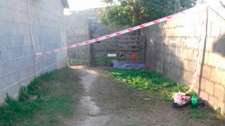 La pequeña Luna fue encontrada sin vida en el patio de una casa.
