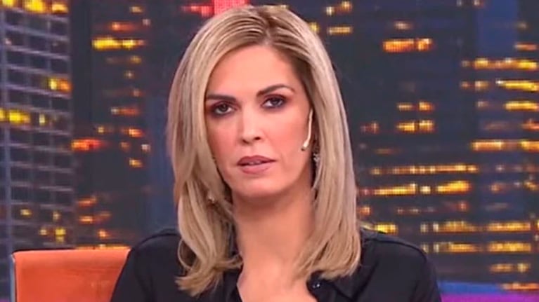 La periodista expresó todo su enojo con el Gobierno.