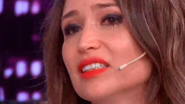 La periodista se quebró al final del programa.
